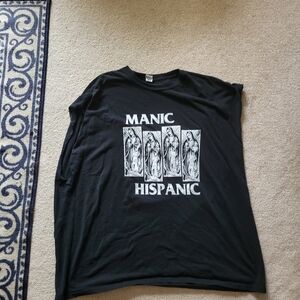 Manic Hispanic Cut Off Tshirt